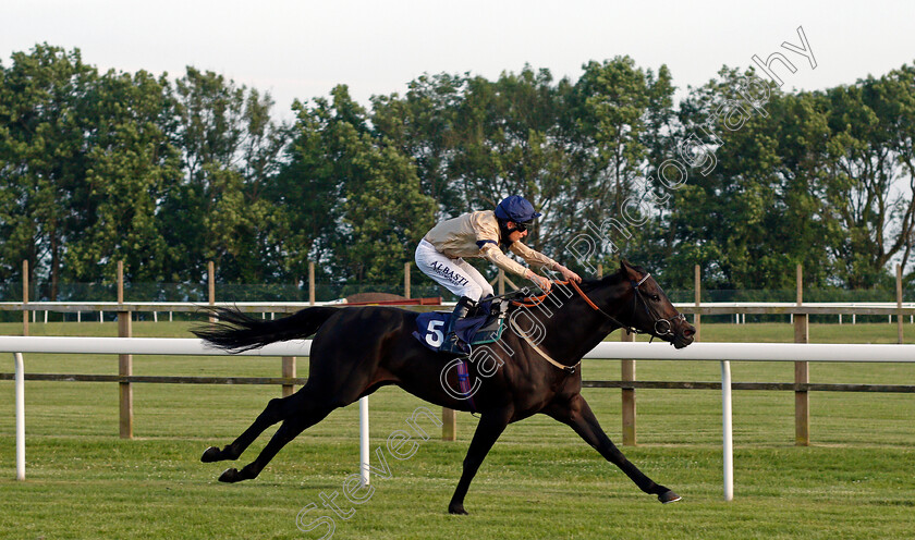 Arctic-Emperor-0003 
 ARCTIC EMPEROR (Luke Morris) wins The Download The Free At The Races App Handicap
Bath 23 Jun 2021 - Pic Steven Cargill / Racingfotos.com