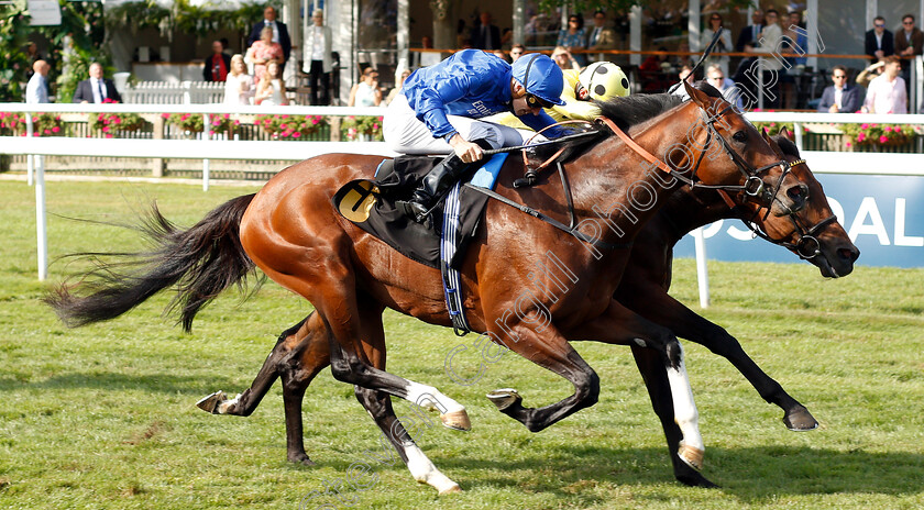 Dubai-Tradition-0002 
 DUBAI TRADITION (Hector Crouch) wins The Maritime Cargo Handicap
Newmarket 13 Jul 2019 - Pic Steven Cargill / Racingfotos.com