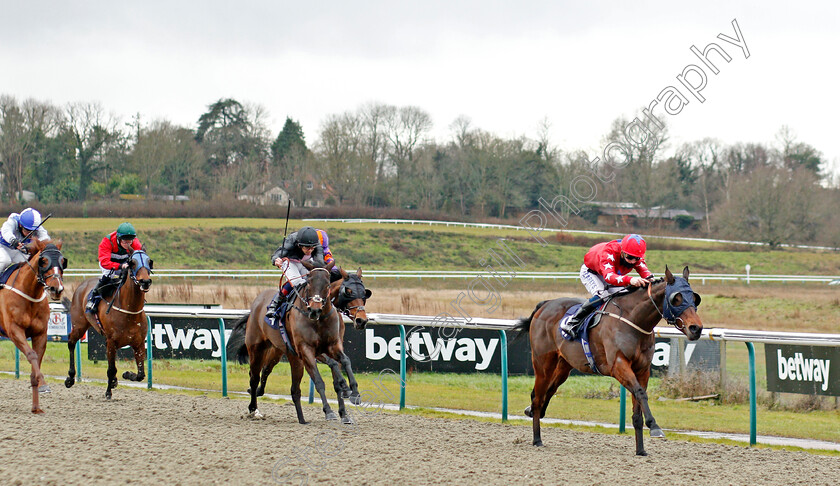 Axel-Jacklin-0003 
 AXEL JACKLIN (Joey Haynes) wins The Bombardier British Hopped Amber Beer Handicap Div1
Lingfield 29 Jan 2021 - Pic Steven Cargill / Racingfotos.com