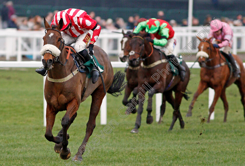 Remiluc-0002 
 REMILUC (Harry Reed) wins The Steel Plate And Sections Handicap Hurdle Cheltenham 27 Jan 2018 - Pic Steven Cargill / Racingfotos.com