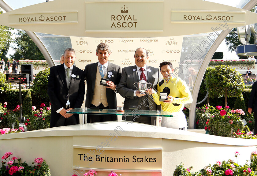 Ostilio-0012 
 Presentation to Sheikh Obaid, Simon Crisford and Silvestre De Sousa for The Britannia Stakes won by OSTILIO
Royal Ascot 21 Jun 2018 - Pic Steven Cargill / Racingfotos.com