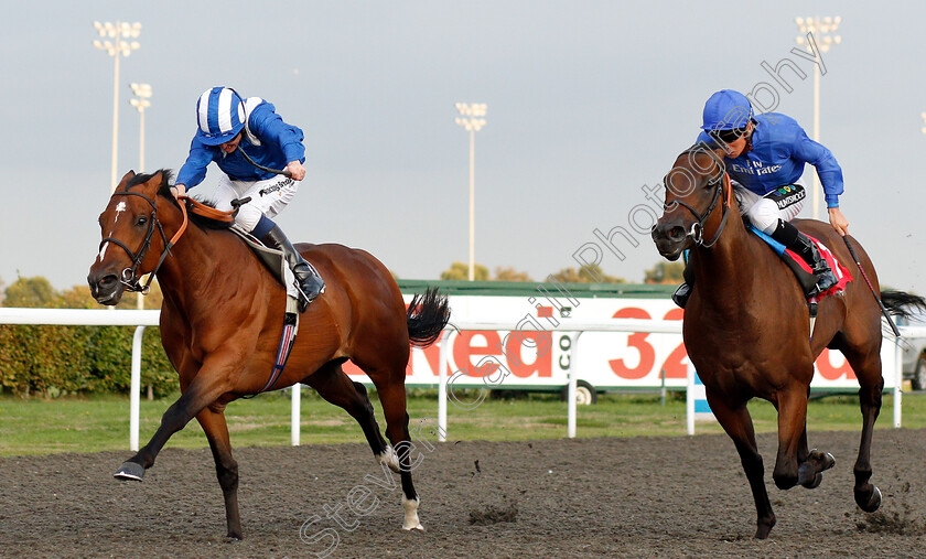 Maaward-0002 
 MAAWARD (Jim Crowley) beats DAYKING (right) in The 32Red Casino Novice Stakes
Kempton 29 Aug 2018 - Pic Steven Cargill / Racingfotos.com