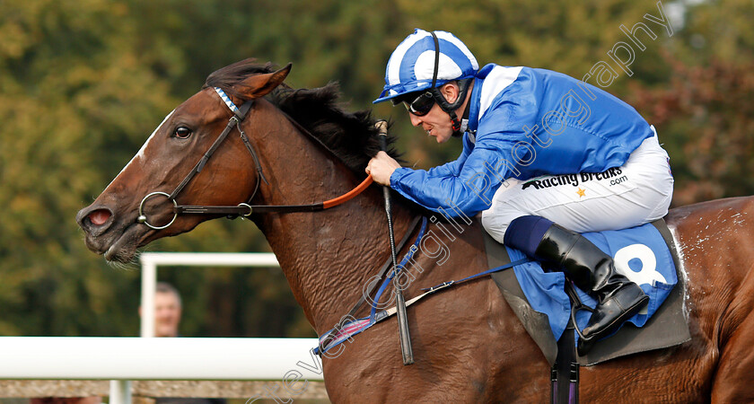 Thafeera-0010 
 THAFEERA (Jim Crowley) wins The British Stallion Studs EBF Lochsong Fillies Handicap Salisbury 7 Sep 2017 - Pic Steven Cargill / Racingfotos.com