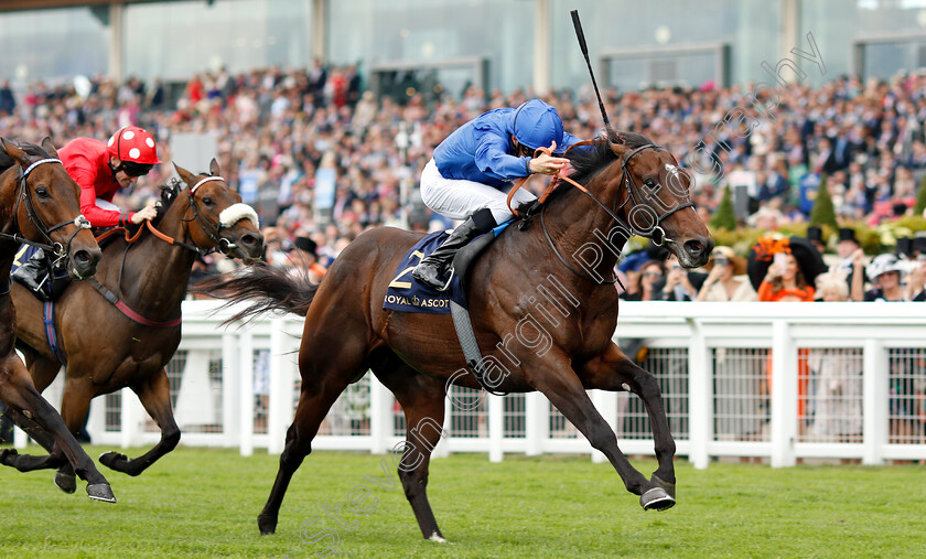 Blue-Point-0003 
 BLUE POINT (William Buick) wins The King's Stand Stakes
Royal Ascot 19 Jun 2018 - Pic Steven Cargill / Racingfotos.com