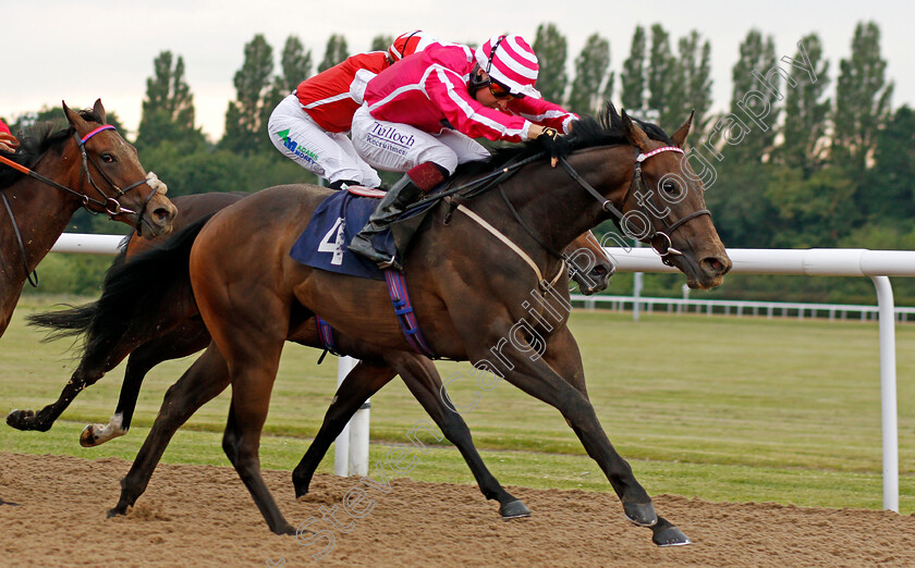 Tattoo-0004 
 TATTOO (Cieren Fallon) wins The Visit attheraces.com Maiden Auction Fillies Stakes
Wolverhampton 31 Jul 2020 - Pic Steven Cargill / Racingfotos.com