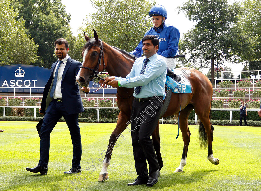 Ceratonia-0007 
 CERATONIA (William Buick) after The JGR British EBF Fillies Novice Stakes
Ascot 27 Jul 2018 - Pic Steven Cargill / Racingfotos.com