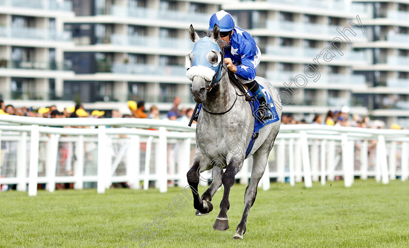 Gazwan-0003 
 GAZWAN (Olivier Peslier) wins The Shadwell Dubai International 
Newbury 28 Jul 2019 - Pic Steven Cargill / Racingfotos.com