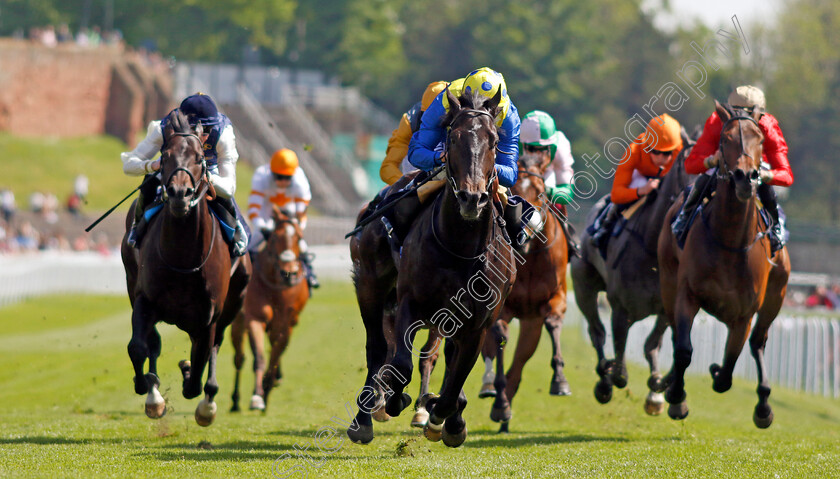 Never-So-Brave-0003 
 NEVER SO BRAVE (Ryan Moore) wins The Halliwell Jones Handicap
Chester 9 May 2024 - Pic Steven Cargill / Racingfotos.com