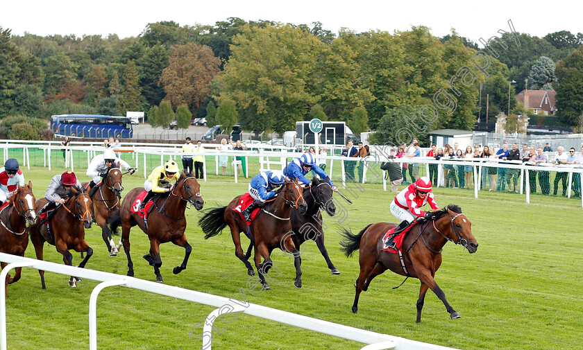 The-Emperor-Within-0001 
 THE EMPEROR WITHIN (Josephine Gordon) wins The Best Odds Guaranteed At 188bet Handicap
Sandown 31 Aug 2018 - Pic Steven Cargill / Racingfotos.com