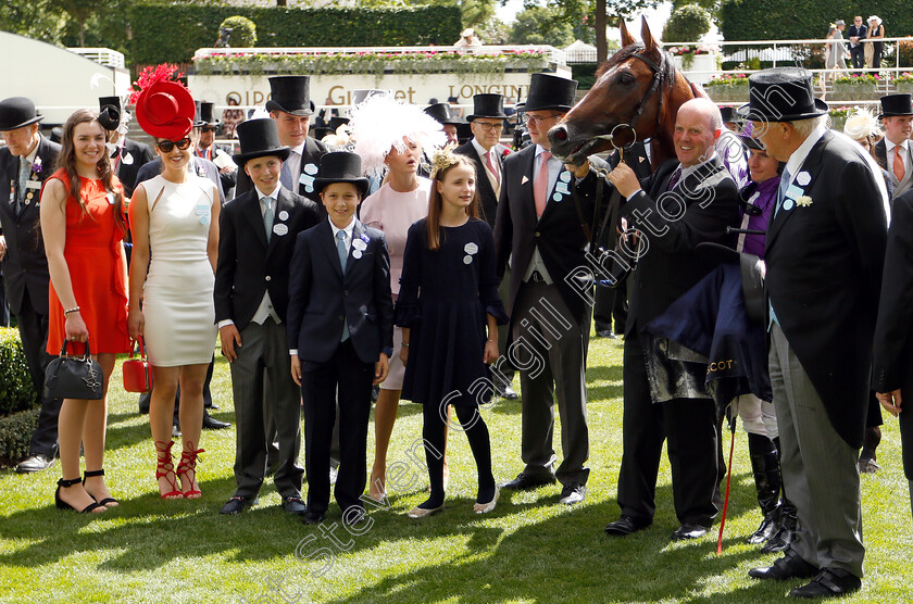 Japan-0007 
 JAPAN (Ryan Moore) and owners after The King Edward VII Stakes
Royal Ascot 21 Jun 2019 - Pic Steven Cargill / Racingfotos.com