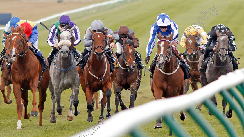 Chil-Chil-0004 
 CHIL CHIL (2nd right, Oisin Murphy) beats WHISPER ALOUD (centre) and RESTLESS ROSE (left) in The British EBF Premier Fillies Handicap
Newmarket 26 Sep 2019 - Pic Steven Cargill / Racingfotos.com