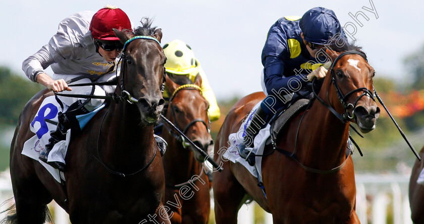 Simmering-0004 
 SIMMERING (left, Ryan Moore) beats MANDURAH (right) in The Sodexo Live! Princess Margaret Stakes
Ascot 27 Jul 2024 - Pic Steven Cargill / Racingfotos.com