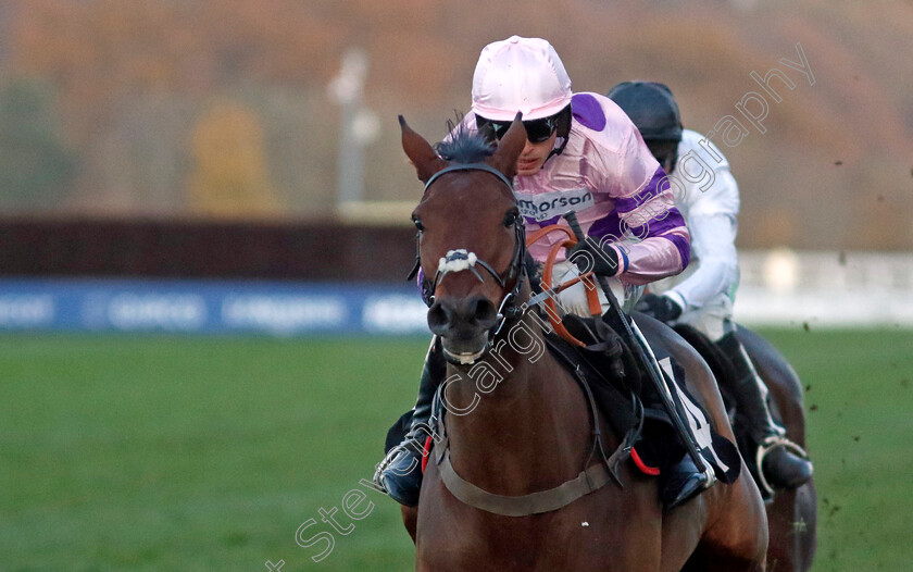 Regent s-Stroll-0006 
 REGENT'S STROLL (Harry Cobden) wins The Nirvana Spa Open National Hunt Flat Race
Ascot 25 Nov 2023 - Pic Steven Cargill / Racingfotos.com