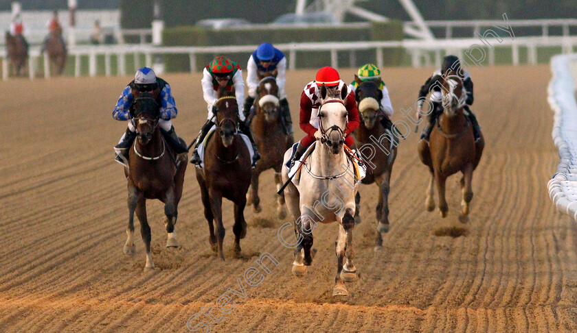 Rajeh-0005 
 RAJEH (grey, Antonio Fresu) wins The Al Maktoum Challenge (Round 2) for Purebred Arabians
Meydan, 4 Feb 2022 - Pic Steven Cargill / Racingfotos.com