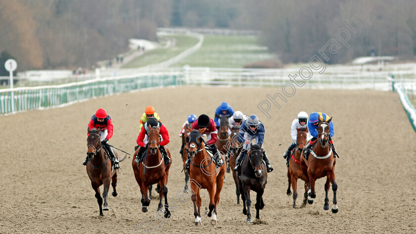 Convertible-0004 
 CONVERTIBLE (centre, Ryan Moore) beats STOPNSEARCH (2nd right) AVORISK ET PERLIS (2nd left) and AMSBY (left) in The Betway Casino Handicap
Lingfield 13 Feb 2021 - Pic Steven Cargill / Racingfotos.com