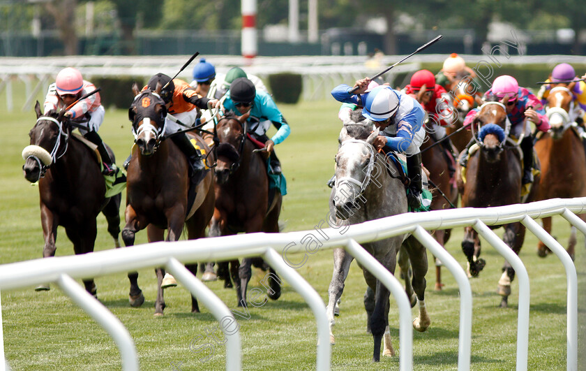 Stonefactor-0001 
 STONEFACTOR (Kendrick Carmouche) wins The Maiden Special Weight
Belmont Park 8 Jun 2018 - Pic Steven Cargill / Racingfotos.com