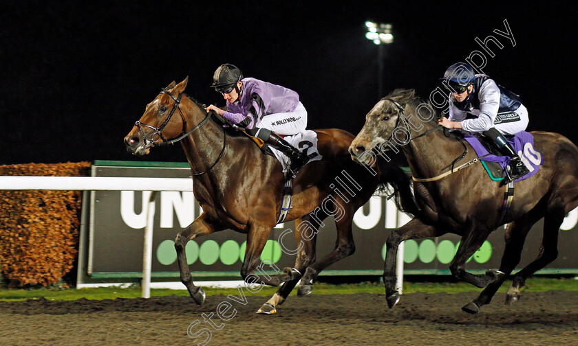 Covert-Mission-0002 
 COVERT MISSION (left, Daniel Muscutt) beats MABRE (right) in The Join Racing TV Now Handicap Div2
Kempton 16 Feb 2022 - Pic Steven Cargill / Racingfotos.com