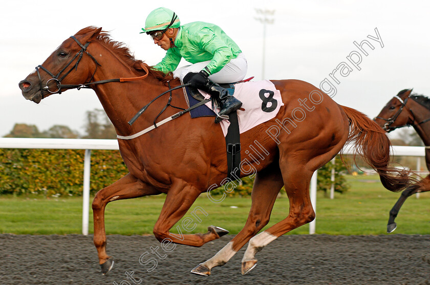 Tuscany-0006 
 TUSCANY (Raul Da Silva) wins The Racing UK Profits Returned To Racing Handicap Kempton 4 Oct 2017 - Pic Steven Cargill / Racingfotos.com