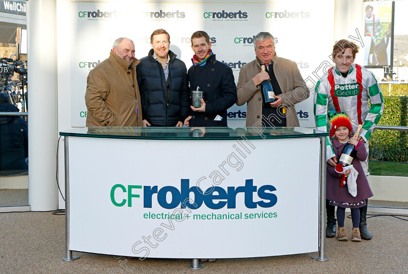 Vienna-Court-0007 
 Presentation for The CF Roberts Electrical & Mechanical Services Mares Handicap Chase won by VIENNA COURT
Cheltenham 10 Dec 2021 - Pic Steven Cargill / Racingfotos.com