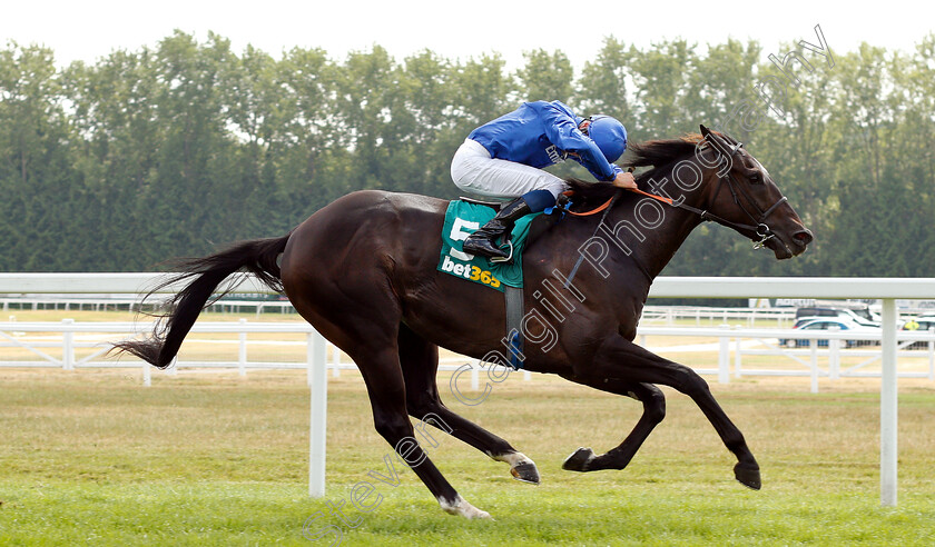 Emotionless-0004 
 EMOTIONLESS (William Buick) wins The bet365 Steventon Stakes
Newbury 21 Jul 2018 - Pic Steven Cargill / Racingfotos.com