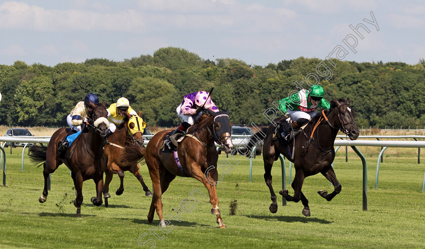 Fougere-0008 
 FOUGERE (left, David Egan) beats EMERALD CITY (right) in The Discover Whats Trending At Rhino.bet Casino Handicap
Nottingham 19 Jul 2024 - Pic Steven Cargill / Megan Dent / Racingfotos.co