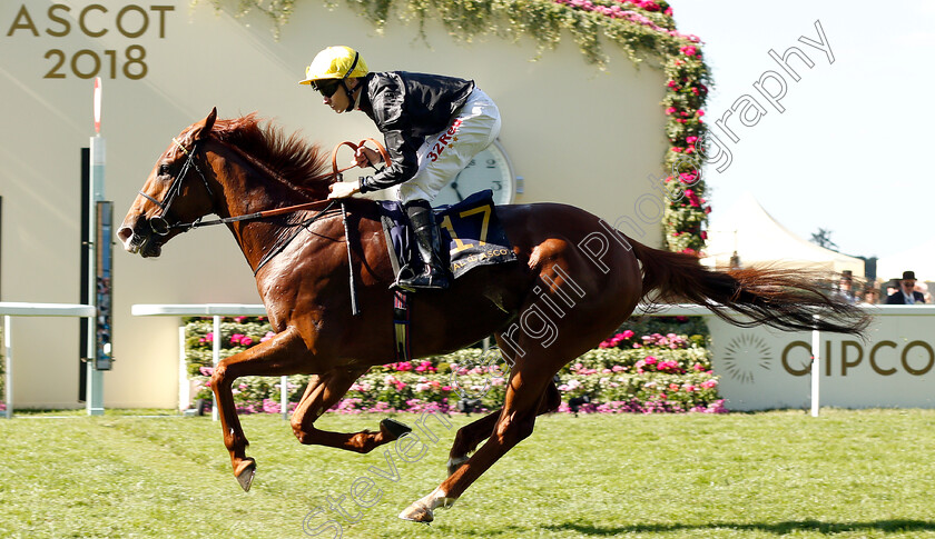 Agrotera-0004 
 AGROTERA (Jamie Spencer) wins The Sandringham Stakes
Royal Ascot 22 Jun 2018 - Pic Steven Cargill / Racingfotos.com