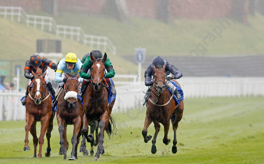 Absolutelyflawless-0004 
 ABSOLUTELY FLAWLESS (Laura Pearson) wins The ICM Stellar Sports Lily Agnes Stakes
Chester 4 May 2022 - Pic Steven Cargill / Racingfotos.com