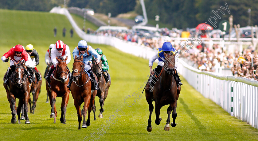 Willoughby-Bay-0001 
 WILLOUGHBY BAY (Kieran Shoemark) beats BASK IN GLORY (centre) in The Tote Placepot First Bet Of The Day EBF Fillies Restricted Novice Stakes
Goodwood 28 Aug 2021 - Pic Steven Cargill / Racingfotos.com