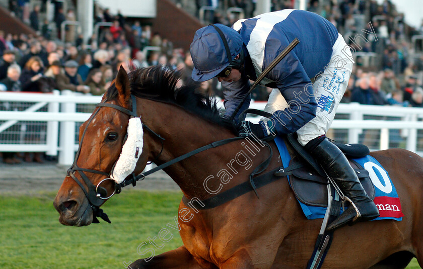 Sam-Red-0008 
 SAM RED (William Marshall) wins The Ryman Stationery Cheltenham Business Club Amateur Riders Handicap Chase
Cheltenham 26 Oct 2018 - Pic Steven Cargill / Racingfotos.com