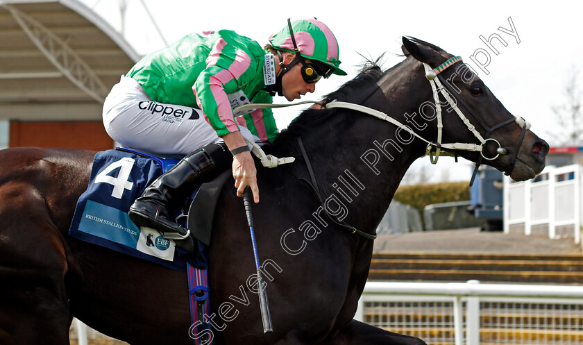 Pogo-0005 
 POGO (Kieran Shoemark) wins The Elusive Bloodstock EBF Stallions King Richard III Stakes '
Leicester 24 Apr 2021 - Pic Steven Cargill / Racingfotos.com