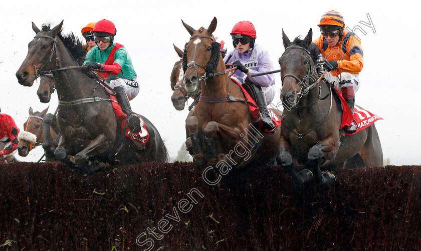 The-Conditional-0001 
 THE CONDITIONAL (left, Tom Cannon) beats BACK TO THE THATCH (right) and ROLLING DYLAN (centre) in The Matchbook Betting Exchange Handicap Chase
Cheltenham 26 Oct 2019 - Pic Steven Cargill / Racingfotos.com