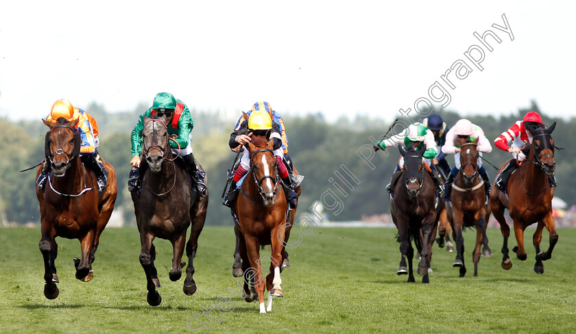 Stradivarius-0003 
 STRADIVARIUS (centre, Frankie Dettori) beats VAZIRABAD (2nd left) and TORCEDOR (left) in The Gold Cup
Royal Ascot 21 Jun 2018 - Pic Steven Cargill / Racingfotos.com