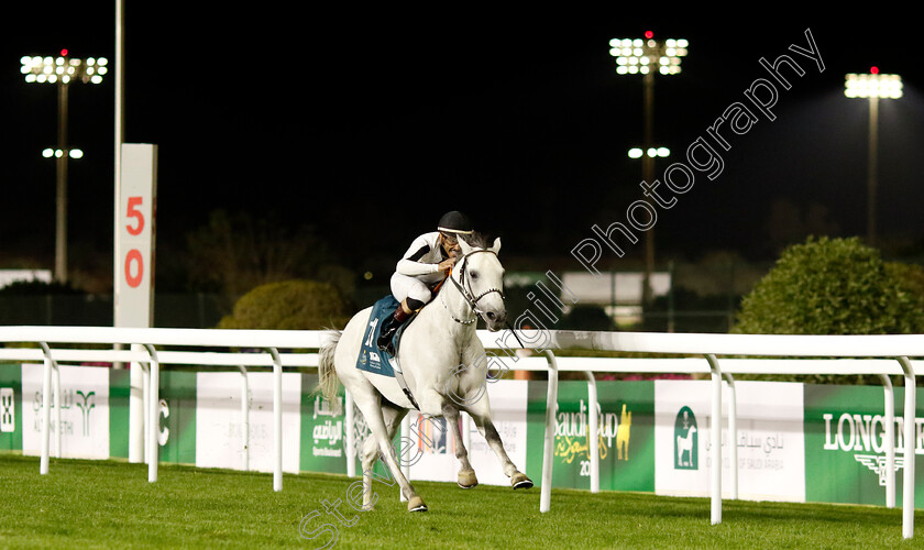 Asfan-Al-Khalediah-0004 
 ASFAN AL KHALEDIAH (Abdullah Alawfi) wins The Al Mneefah Cup
King Abdulaziz Racecourse, Kingdom of Saudi Arabia, 24 Feb 2023 - Pic Steven Cargill / Racingfotos.com