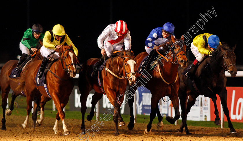 Victory-Heights-0005 
 VICTORY HEIGHTS (2nd left, P J McDonald) beats MIGHTY GURKHA (2nd right) ZAMAANI (left) and YAZAMAN (right) in The Ladbrokes Watch Racing Online For Free Conditions Stakes
Wolverhampton 5 Dec 2020 - Pic Steven Cargill / Racingfotos.com