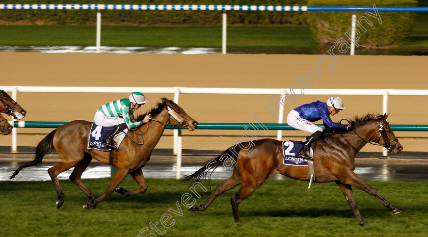 Key-Victory-0005 
 KEY VICTORY (James Doyle) beats FIRMAMENT (left) in The Longines Conquest Classic Trophy Handicap Div2
Meydan 9 Jan 2020 - Pic Steven Cargill / Racingfotos.com