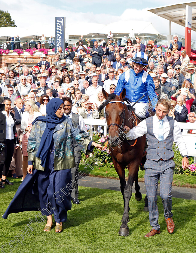 Baaeed-0014 
 BAAEED (Jim Crowley) winner of The Juddmonte International Stakes
York 17 Aug 2022 - Pic Steven Cargill / Racingfotos.com