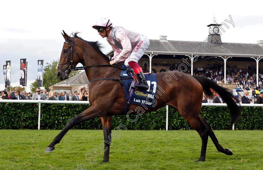 Lah-Ti-Dar-0003 
 LAH TI DAR (Frankie Dettori)
Doncaster 15 Sep 2018 - Pic Steven Cargill / Racingfotos.com