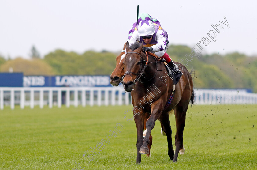 New-Mandate-0008 
 NEW MANDATE (Frankie Dettori) wins The Paradise Stakes
Ascot 27 Apr 2022 - Pic Steven Cargill / Racingfotos.com