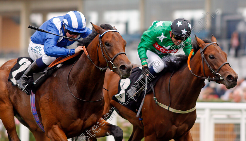 Khanjar-0005 
 KHANJAR (left, Jim Crowley) beats STUBBLE FIELD (right) in The Hoof It For PRD British EBF Restricted Novice Stakes
Ascot 3 Sep 2021 - Pic Steven Cargill / Racingfotos.com