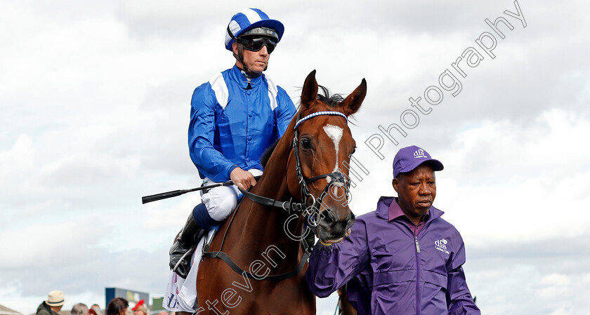 Enbihaar-0001 
 ENBIHAAR (Jim Crowley) before The DFS Park Hill Stakes
Doncaster 12 Sep 2019 - Pic Steven Cargill / Racingfotos.com