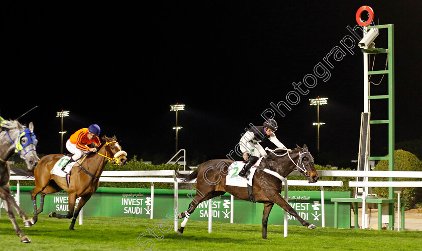 Cliffs-Of-Fury-0001 
 CLIFFS OF FURY (Rachel Venniker) wins The International Jockeys Challenge R4
King Abdulaziz Racecourse, Saudi Arabia, 23 Feb 2024 - Pic Steven Cargill / Racingfotos.com