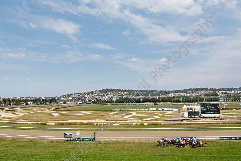 Deauville-0005 
 BID ADIEU (T Baron) leads all the way to win the Prix Federation Des Eleveurs Du Galop
8 Aug 2020 - Pic Steven Cargill / Racingfotos.com