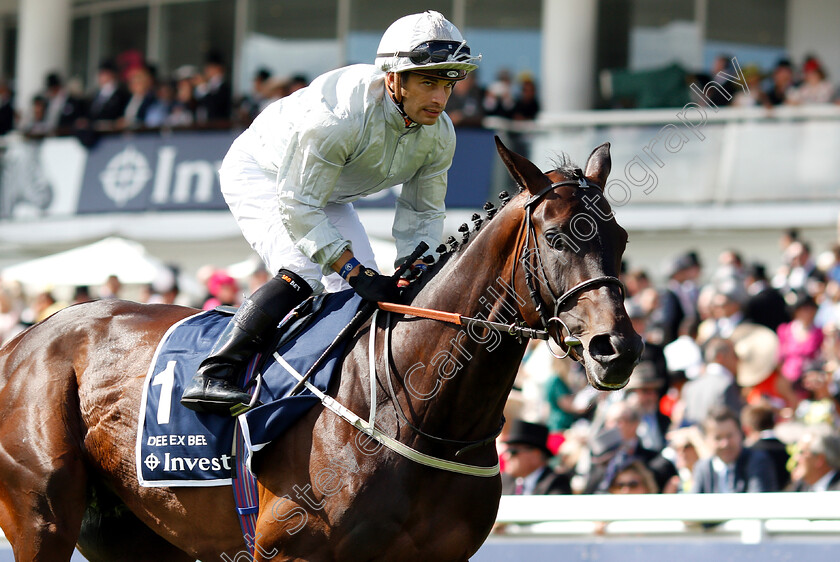 Dee-Ex-Bee-0001 
 DEE EX BEE (Silvestre De Sousa)
Epsom 2 Jun 2018 - Pic Steven Cargill / Racingfotos.com