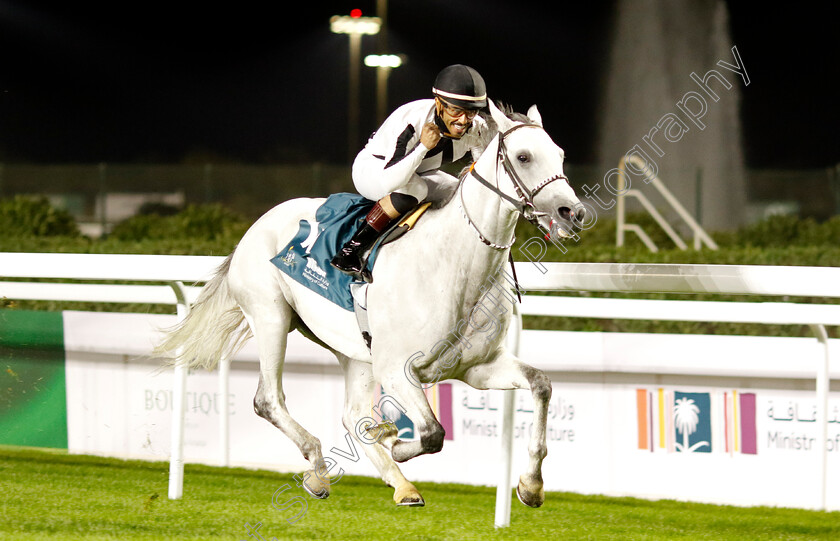 Asfan-Al-Khalediah-0002 
 ASFAN AL KHALEDIAH (Abdullah Alawfi) wins The Al Mneefah Cup
King Abdulaziz Racecourse, Kingdom of Saudi Arabia, 24 Feb 2023 - Pic Steven Cargill / Racingfotos.com