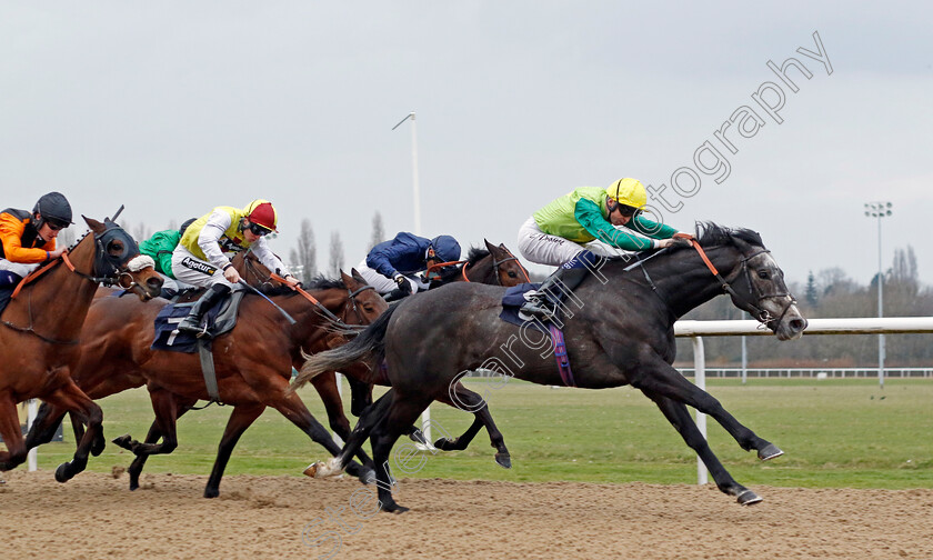 Ferrous-0001 
 FERROUS (David Probert) wins The BetUk Home Of The Acca Handicap
Wolverhampton 9 Mar 2024 - Pic Steven Cargill / Racingfotos.com