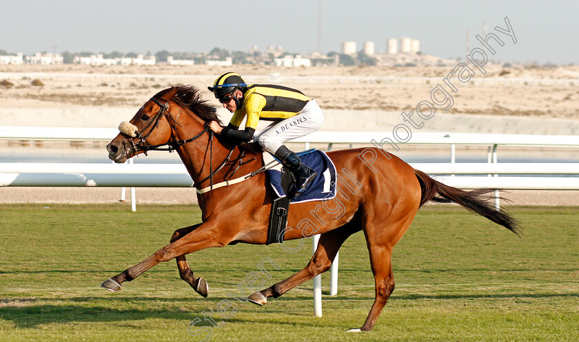 Al-Tariq-0003 
 AL TARIQ (Adrie de Vries) wins The Batelco Cup
Rashid Equestrian & Horseracing Club, Bahrain, 20 Nov 2020 - Pic Steven Cargill / Racingfotos.com