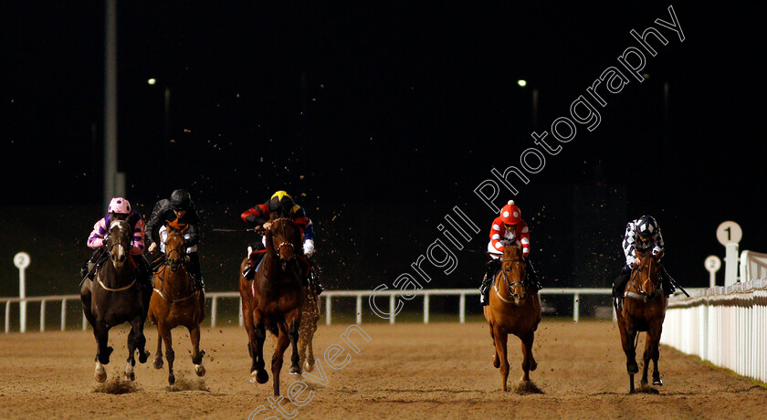 Global-Academy-0001 
 GLOBAL ACADEMY (3rd left, Martin Harley) wins The Bet toteplacepot At betfred.com Nursery Chelmsford 7 Dec 2017 - Pic Steven Cargill / Racingfotos.com