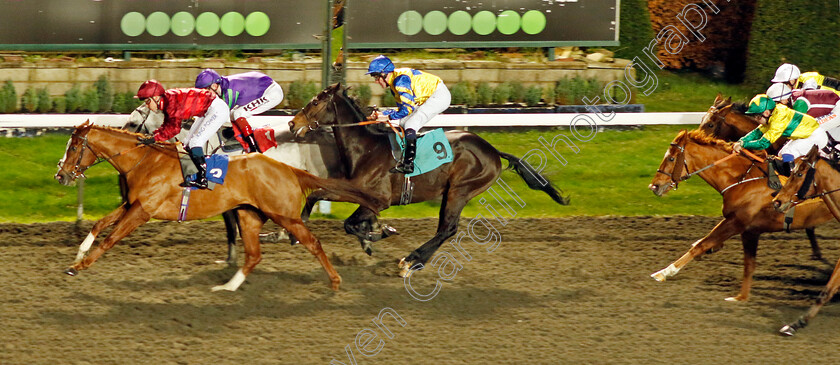 Mclean-House-0004 
 MCLEAN HOUSE (William Carver) wins The Alexander Bienz Kindred Spirit Handicap
Kempton 13 Dec 2023 - Pic Steven Cargill / Racingfotos.com