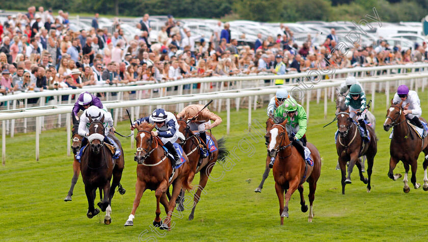 Zain-Claudette-0002 
 ZAIN CLAUDETTE (centre, Ray Dawson) beats SANDRINE (left) in The Sky Bet Lowther Stakes
York 19 Aug 2021 - Pic Steven Cargill / Racingfotos.com