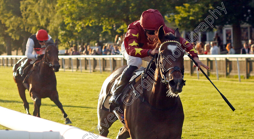 Rosy-Affair-0001 
 ROSY AFFAIR (William Buick) wins The Long Shot Refresher Fillies Handicap
Newmarket 28 Jun 2024 - Pic Steven Cargill / Racingfotos.com